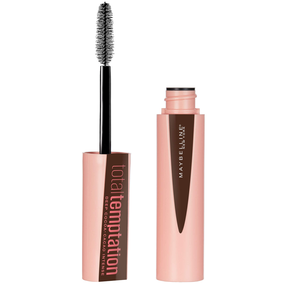 Maybelline Total Temptation Washable Mascara Makeup, Deep Cocoa, 0.27 Fluid Ounce