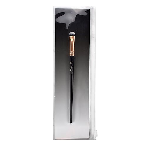 Shaina B. Miami Eyeshadow Smudge Brush for Eye Makeup - Rounded Dense Eye Shadow Brush with Soft Synthetic Bristles for Blending Cream, Powder Beauty & Personal Care Shaina B. Miami