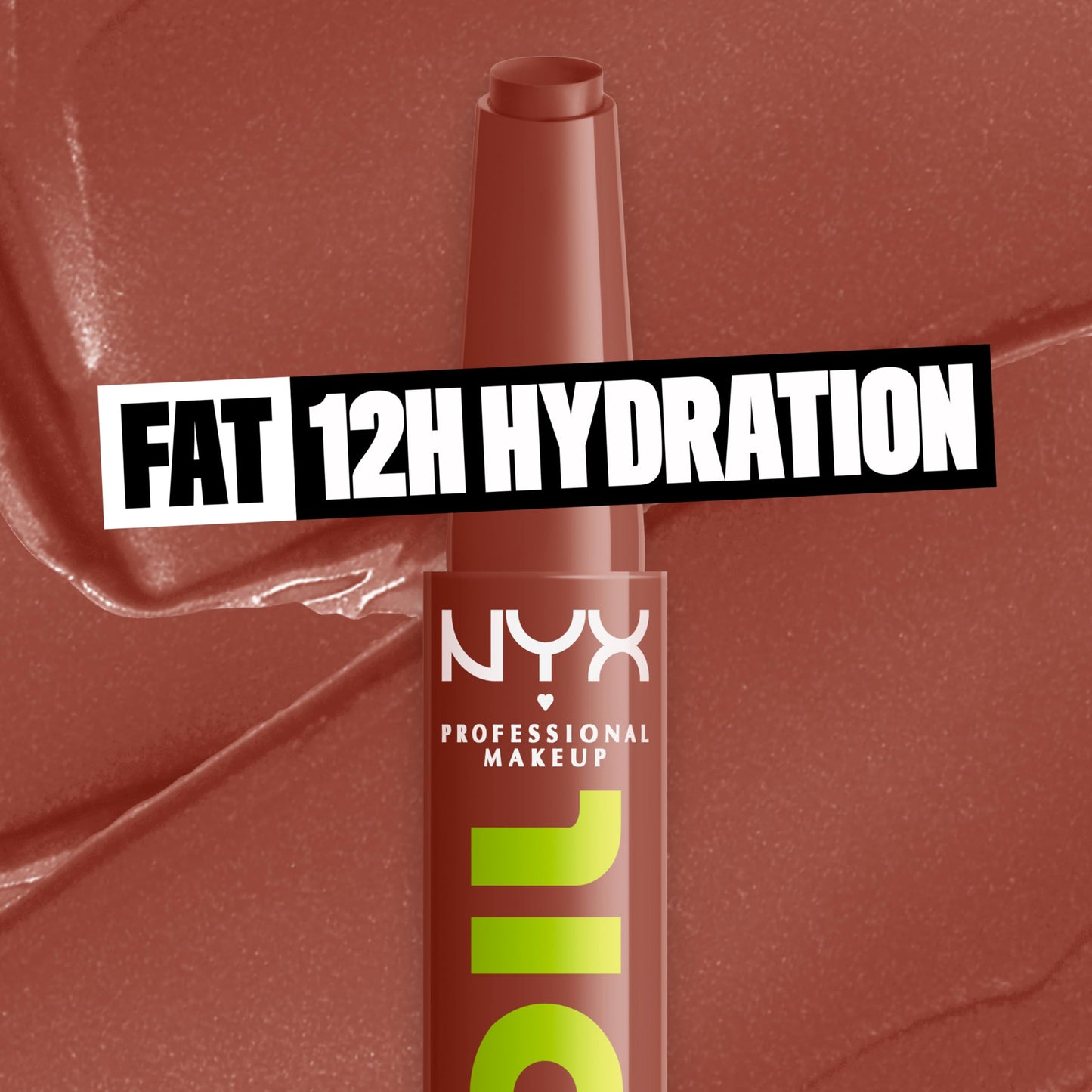 NYX PROFESSIONAL MAKEUP Fat Oil Slick Click, Lightweight, Buildable, Pigmented Vegan Lip Balm - Link In My Bio Beauty and Personal Care NYX PROFESSIONAL MAKEUP