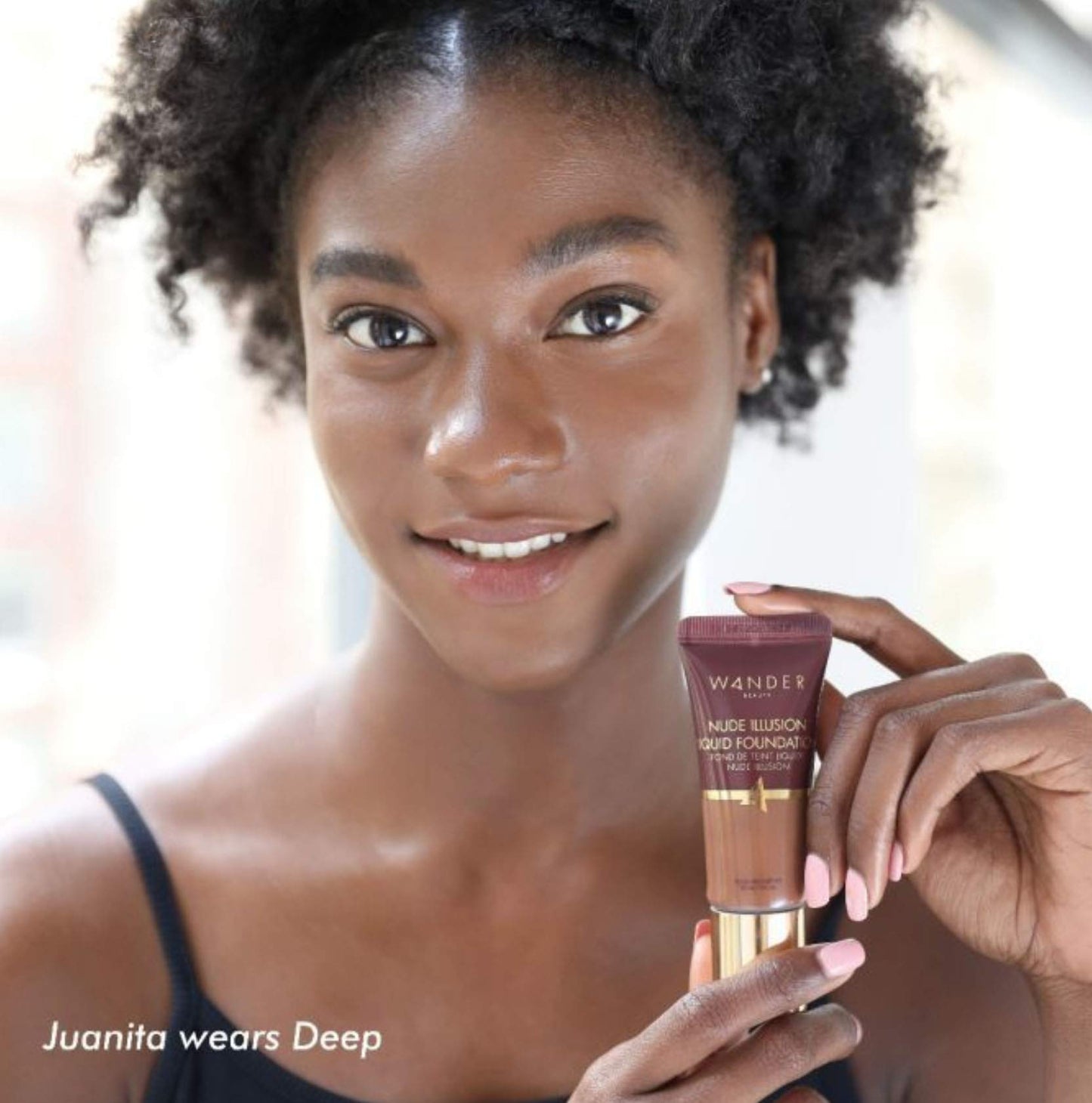 Wander Beauty Nude Illusion Liquid Foundation - Medium to Full Coverage Foundation with Niacinamide & Lotus Extract - Natural Skin Finish - Blurs Beauty & Personal Care Wander Beauty