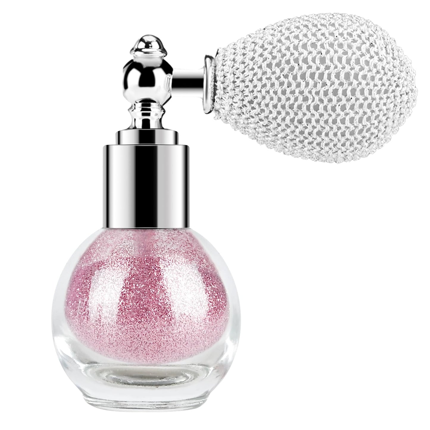 Glitter Powder Spray, Loose Shimmer Powder, Highlighter Spray Makeup for Face Body Hair, Lasting Glitter Hairspray, Cosmetic Sparkling Body Makeup Beauty & Personal Care Shunrenful