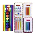 Pride Assortment Body Paint Palette, Hair Chalk, and Tattoo Pens Beauty & Personal Care Pride