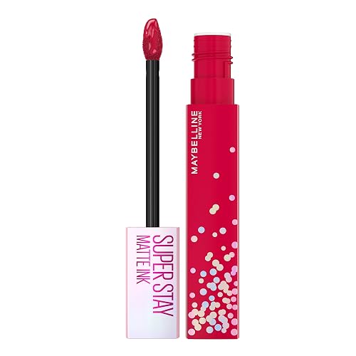 MAYBELLINE New York Super Stay Matte Ink Liquid Lipstick, Transfer-Proof, Long-Lasting, Limited-Edition Birthday-Cake-Scented Shades, Life of the Beauty & Personal Care MAYBELLINE
