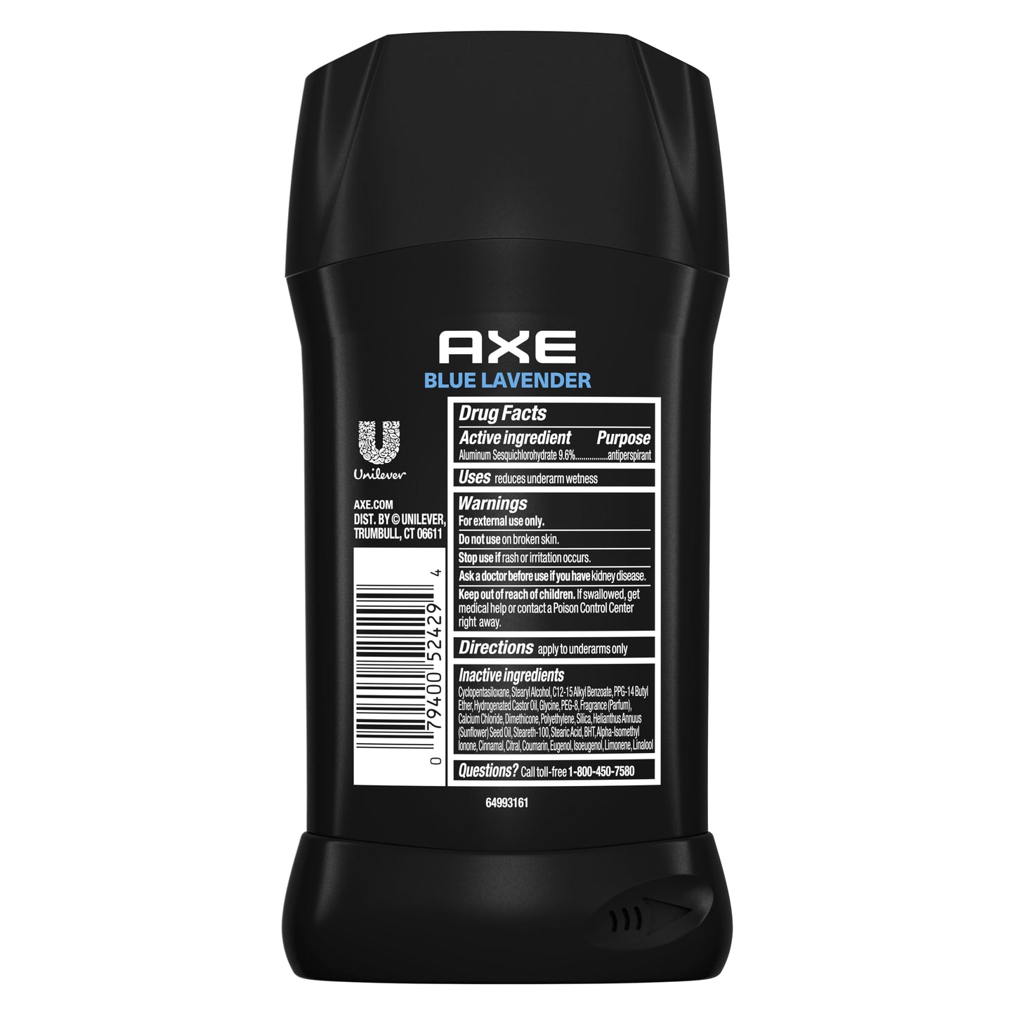 AXE Fine Fragrance Collection Antiperspirant Deodorant for Men Blue Lavender 72 Hour Sweat & Odor Protection 2.6 oz Beauty and Personal Care AXE