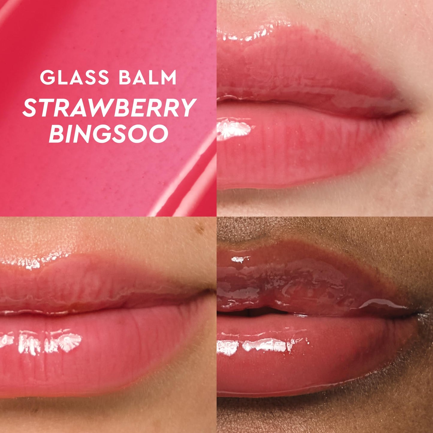 Glow Recipe Glass Balm Lip Treatment - 12Hr Hydrating Lip Balm & Moisturizer with Hyaluronic Acid to Smooth, Plump & Protect from Dryness - Sheer Beauty and Personal Care Glow Recipe