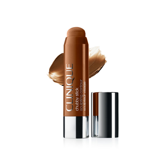 Clinique Chubby Stick Sculpting Contour For All Skin Types | Cream Formula | Buildable Dimension | Natural Matte Finish, Really Rich