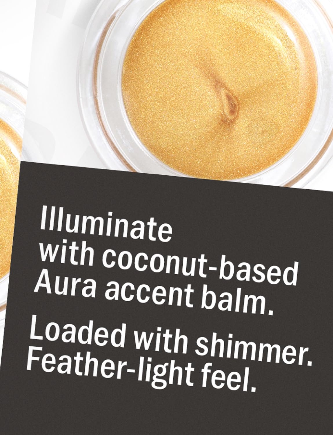 Hurraw! Aura Accent Balm, Gold (warm sunny yellow tones): Multi-use highlighter + shimmer. Natural cosmetic make-up. Clean beauty. Organic, Certified Beauty & Personal Care HURRAW!