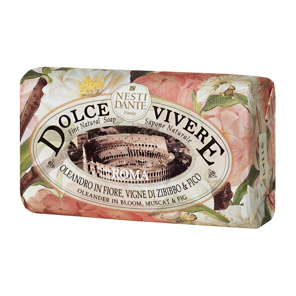 Nesti Dante Nesti dante dolce vivere fine natural soap - roma - olenander in bloom, muscat and fig, 8.8oz, 8.8 Ounce Beauty & Personal Care Nesti Dante