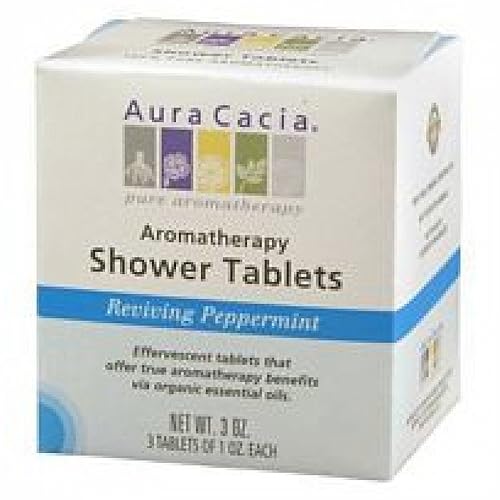 Aura Cacia Peppermint Shower Tabs (1x.3 OZ) Beauty & Personal Care Aura Cacia