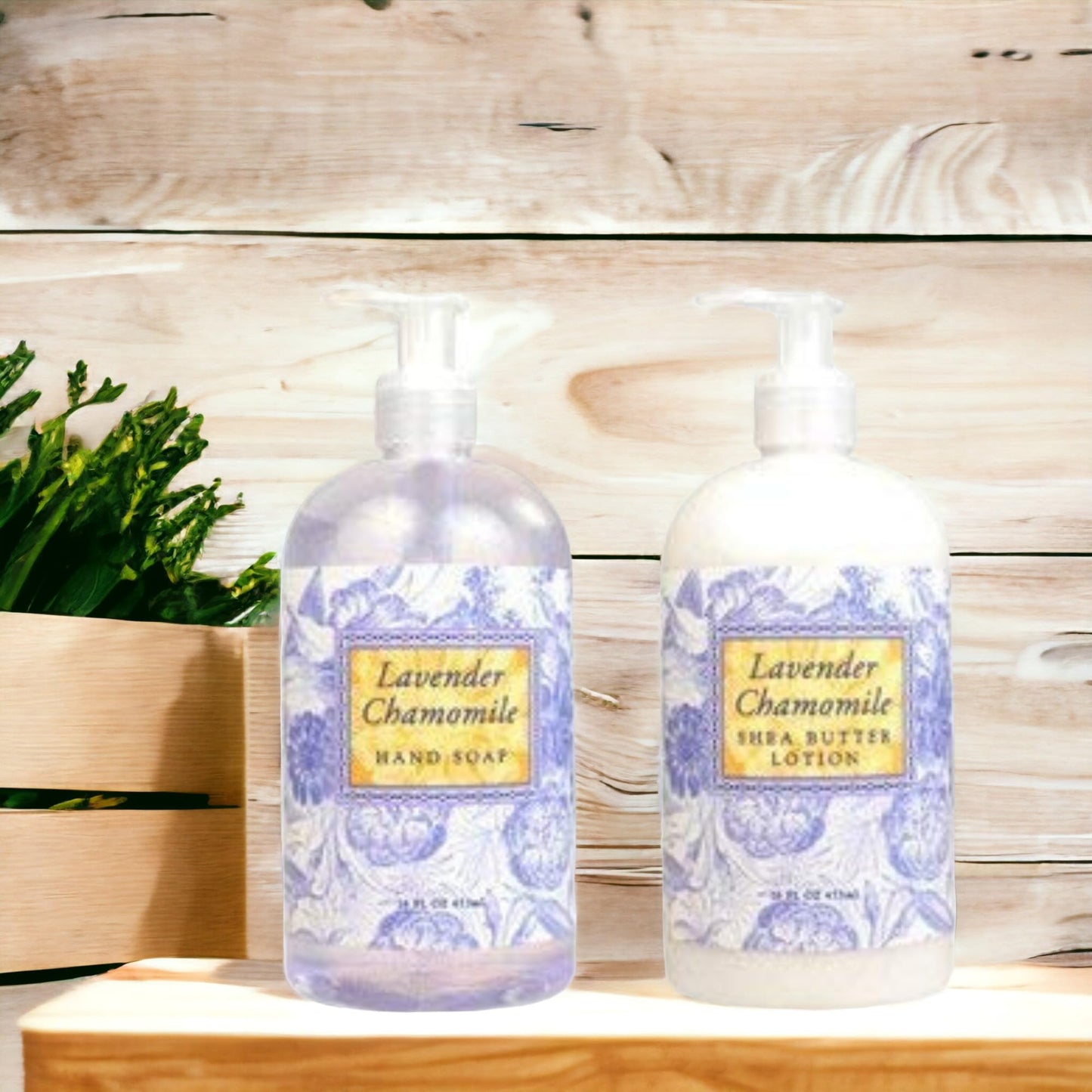 Greenwich Bay Trading Hand Soap & Hand and Body Lotion, 16 Ounce, 2 pack Bundle Set (Lavender Chamomile) Beauty & Personal Care Greenwich Bay Trading Company