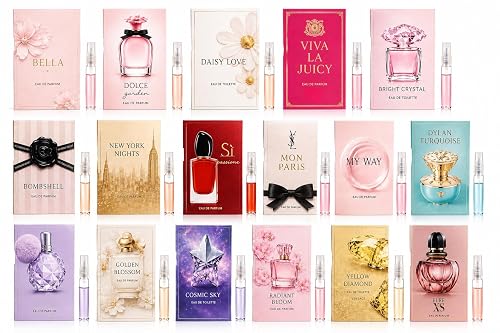 Travel Perfume Set for Women - 8 Mini Fragrance Samples, Portable Perfume Vials for Purse & Trips Beauty & Personal Care GHBB
