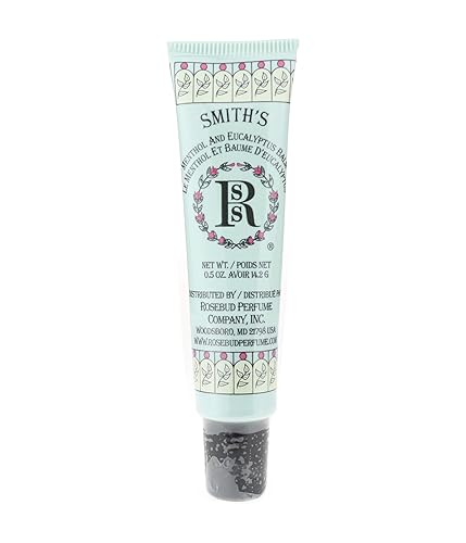 Rosebud Perfume Co. - Menthol and Eucalyptus Lip Balm Tube - 0.5 oz. Beauty & Personal Care ROSEBUD PERFUME