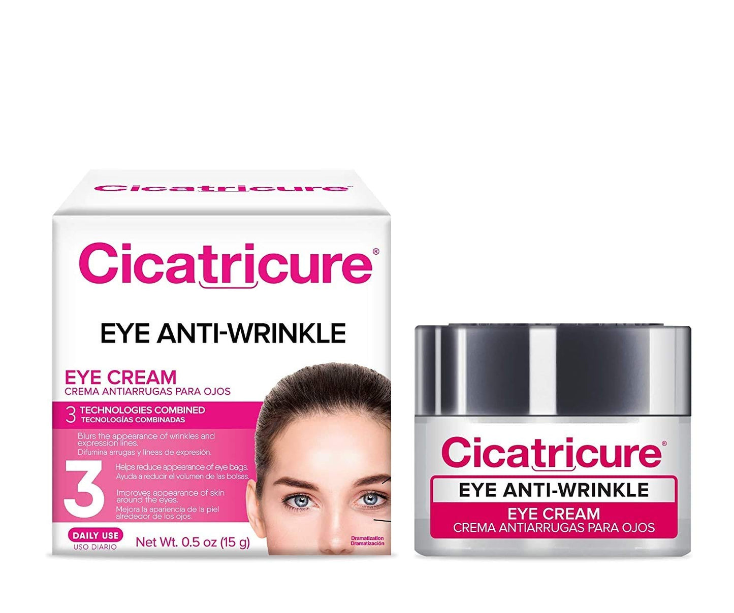 Cicatricure Dia/Noche Arrugas Bolsas Day and night cream from eye wrinkles Beauty & Personal Care Cicatricure