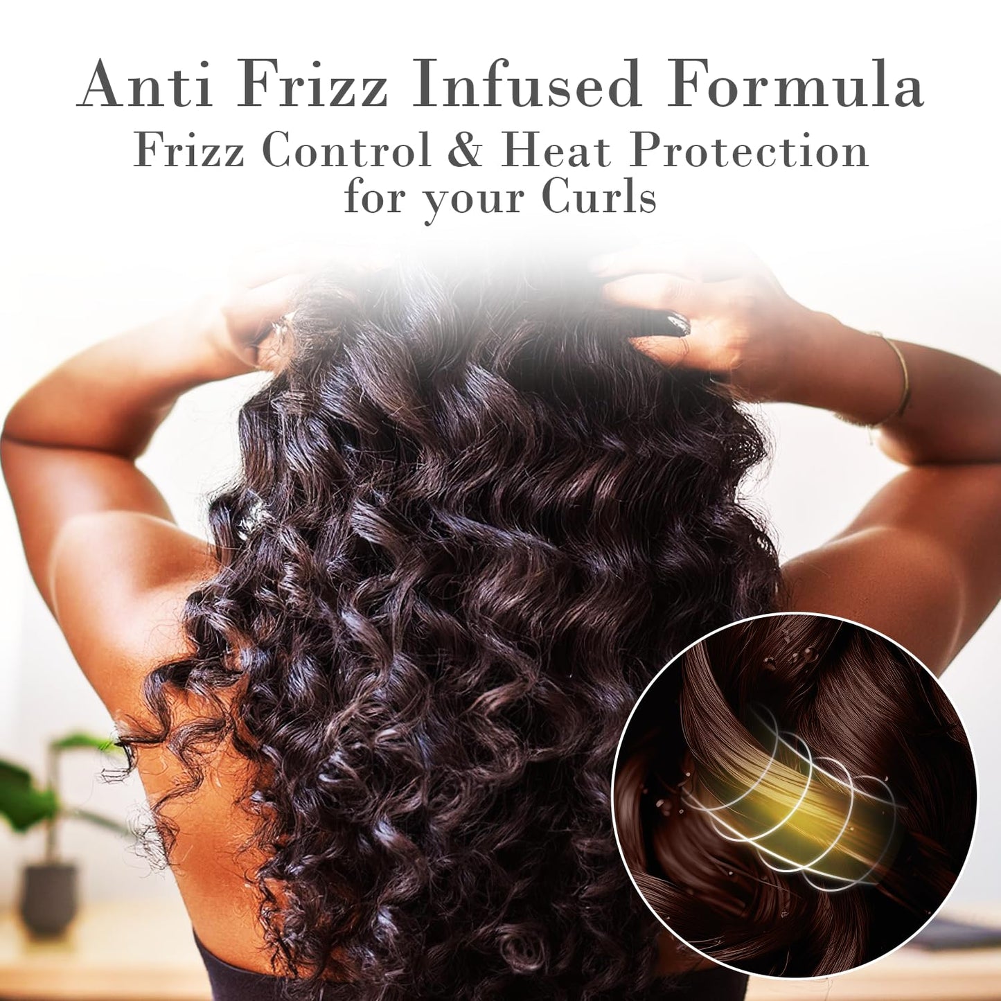 VoCÊ Haircare Natural Smoothing Blowout Cream | Anti-Frizz Blowout Cream with Frizz Control and Heat Protection | Vegan, Non-Toxic, Cruelty-Free Beauty & Personal Care VOCE HAIRCARE