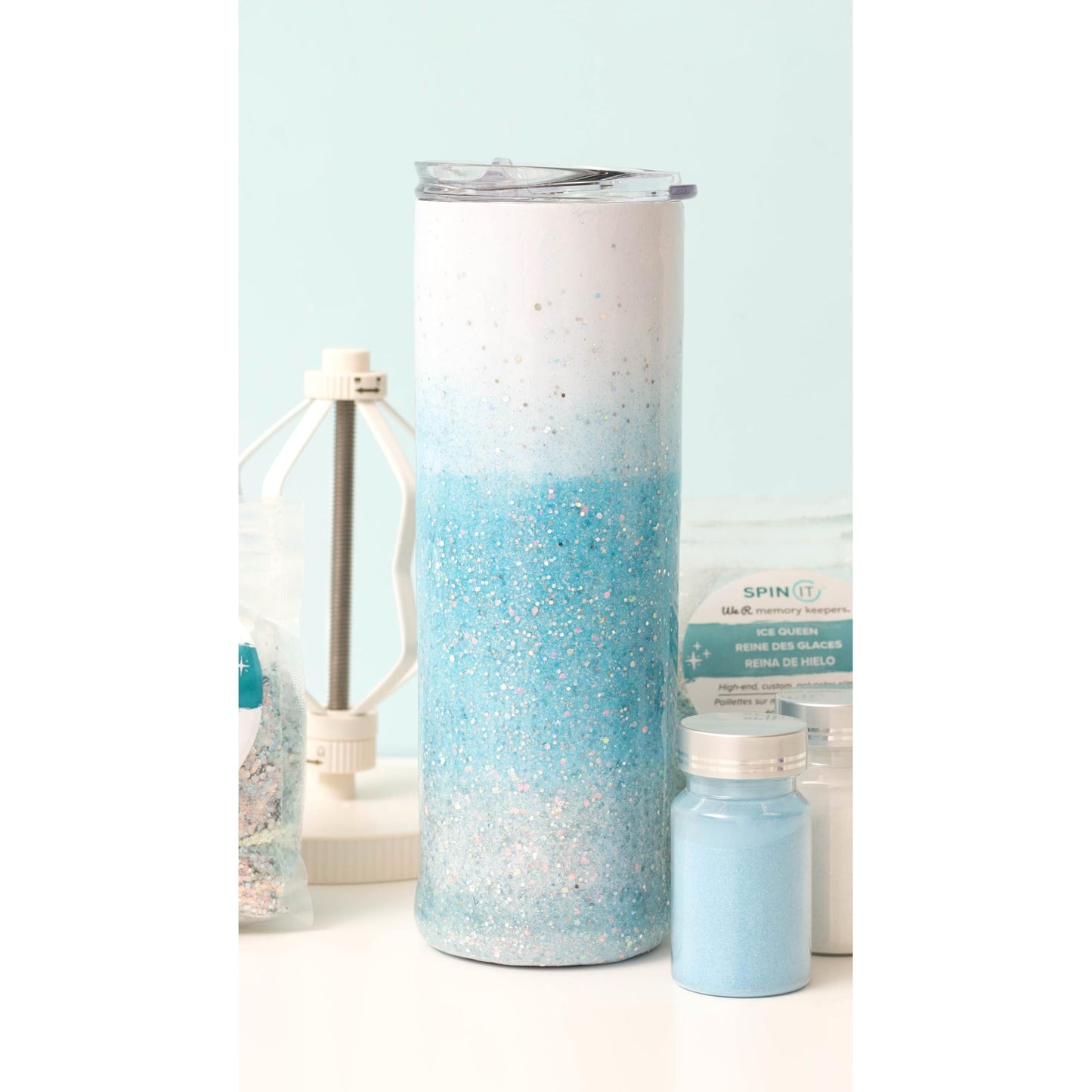 We R Spin It Glitter 3/Pkg-Glow-in-The-Dark Beauty & Personal Care We R Memory Keepers