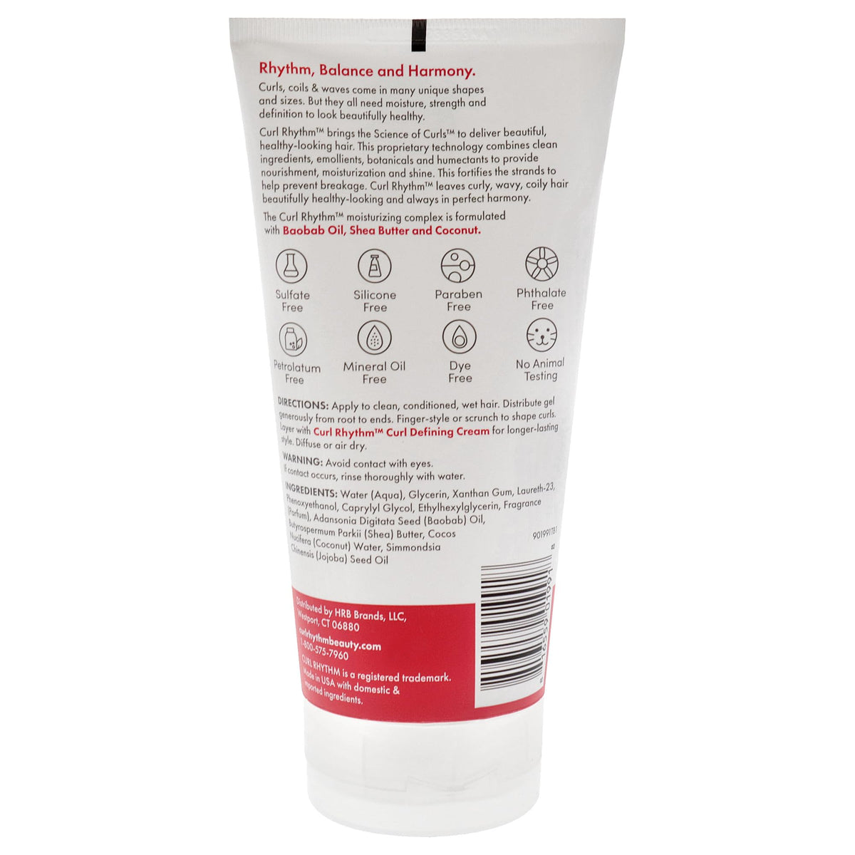 Curl Rhythm Jojoba Curl Gel - Defining Hair Gel for Bouncy, Nourished Curls - Curly Hair Styling Gel with Shea and Coconut - Sulfate Free - 6 oz Beauty & Personal Care Curl Rhythm