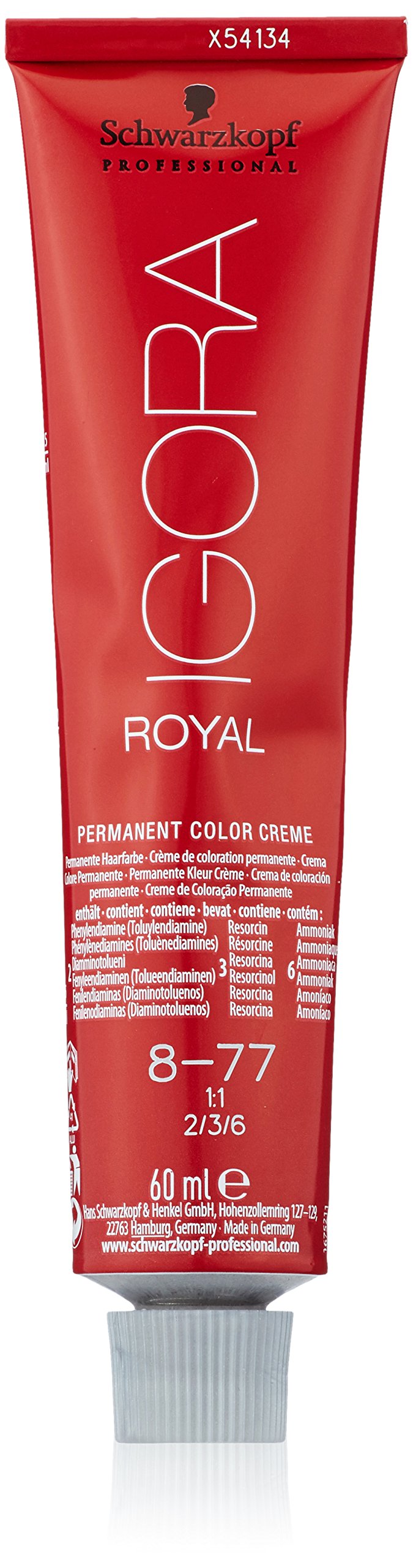 Schwarzkopf - ROYAL IGORA 8-77 02/13 60 ml Beauty & Personal Care Schwarzkopf