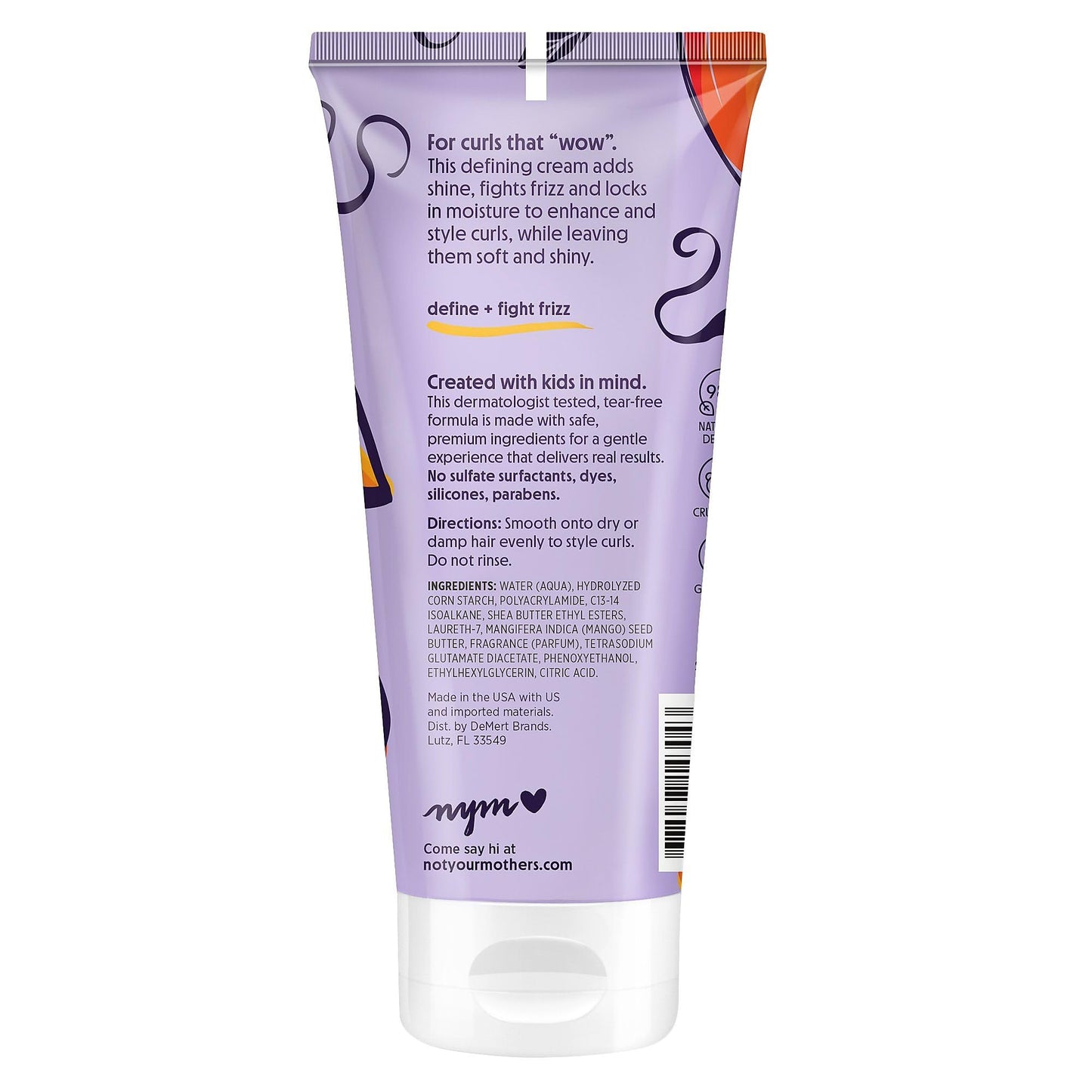 NYM Kids Curly Care Defining Cream Beauty & Personal Care Not Your Mother's