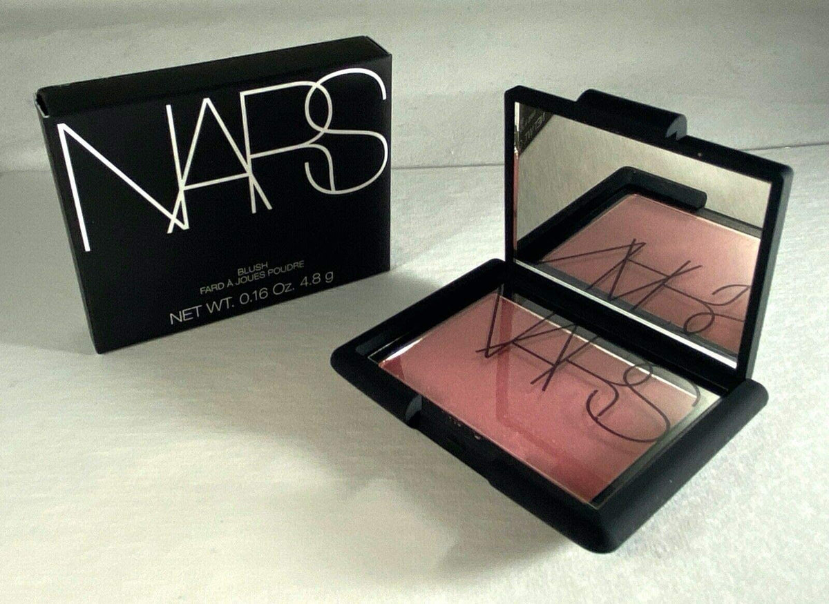 NARS Orgasm Blush - Peachy Pink with Golden Shimmer - Holiday Limited Edition - for All Skintones - Full Size 0.16 ounces 4.8 grams Beauty & Personal Care NARS