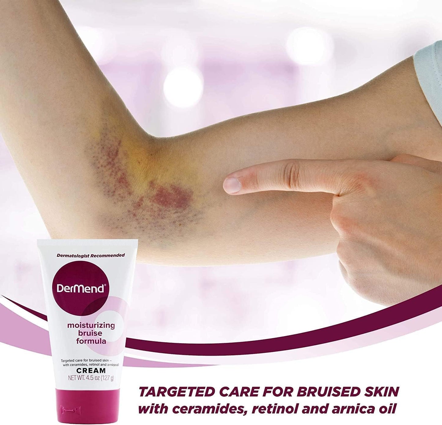 DerMend Moisturizing Bruise Formula Cream 4.50 oz (Pack of 4) Beauty & Personal Care Dermend