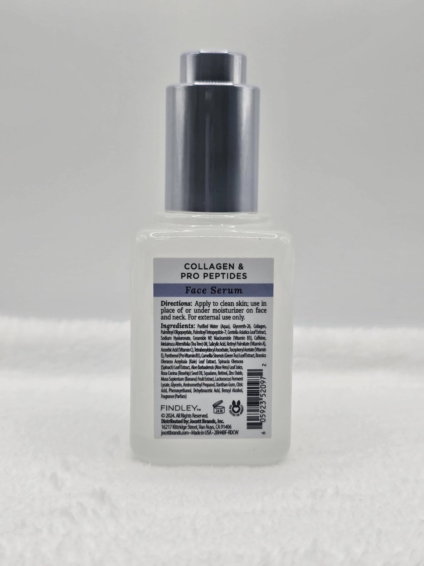 Findley Collagen & Pro Peptides Face Serum - Firm + Lift - Hydrating Anti-Aging Serum with Collagen, Peptides & Botanicals - 2 fl oz (59 mL) Beauty & Personal Care Findley