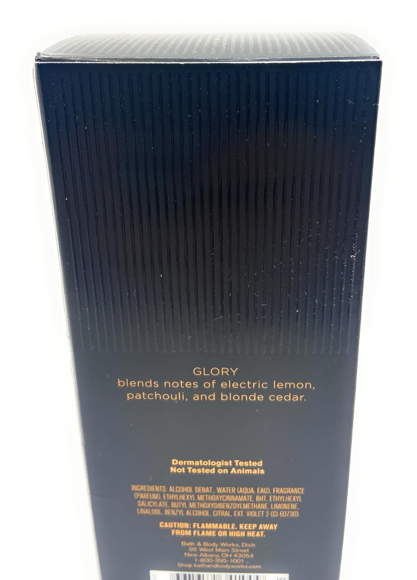 Bath and Body Works Glory Men's Collection Cologne 3.4 Fluid Ounce Spray Beauty & Personal Care Bath & Body Works