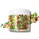 Christmas Glitter Gel for Body, Face, Hair and Lip, Color Changing Glitter Gel Under Light (Christmas) Beauty & Personal Care CiikDux
