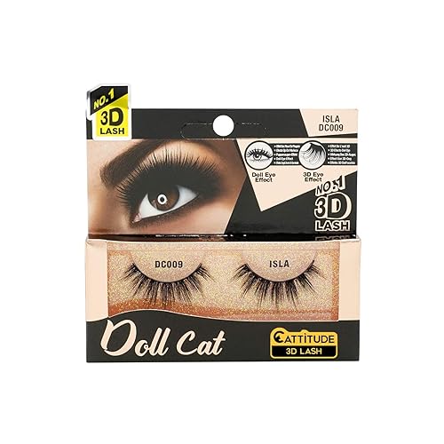 DOLL CAT 3D LASHES (CHOOSE STYLE) Beauty & Personal Care EBIN NEW YORK