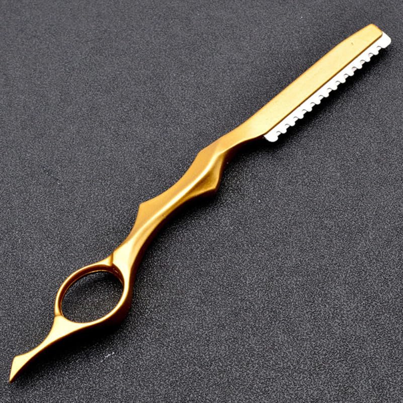 Ipetboom Hair Thinning Razor Hair Cutting Razor Thinner Layering Single Blade for Men Professional Cutting Tool Beauty and Personal Care Ipetboom