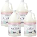 Ginger Lily Farms Botanicals Nourishing Body Wash, 100% Vegan & Cruelty-Free, Whispering Rose Scent, 1 Gallon (Pack of 4) Beauty & Personal Care Ginger Lily Farms