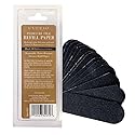 Cuccio Naturale 50-Count Black 80-Grit Pedicure File Refills - Coarse, Water-Resistant, Disposable Abrasive Sheets for Professional Foot Care - Fits Beauty & Personal Care Cuccio