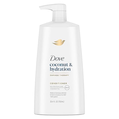 Dove Ultra Care Coconut & Hydration Conditioner for Dry Hair with Jojoba and Sweet Almond Oils, 25.4 oz Beauty & Personal Care Dove