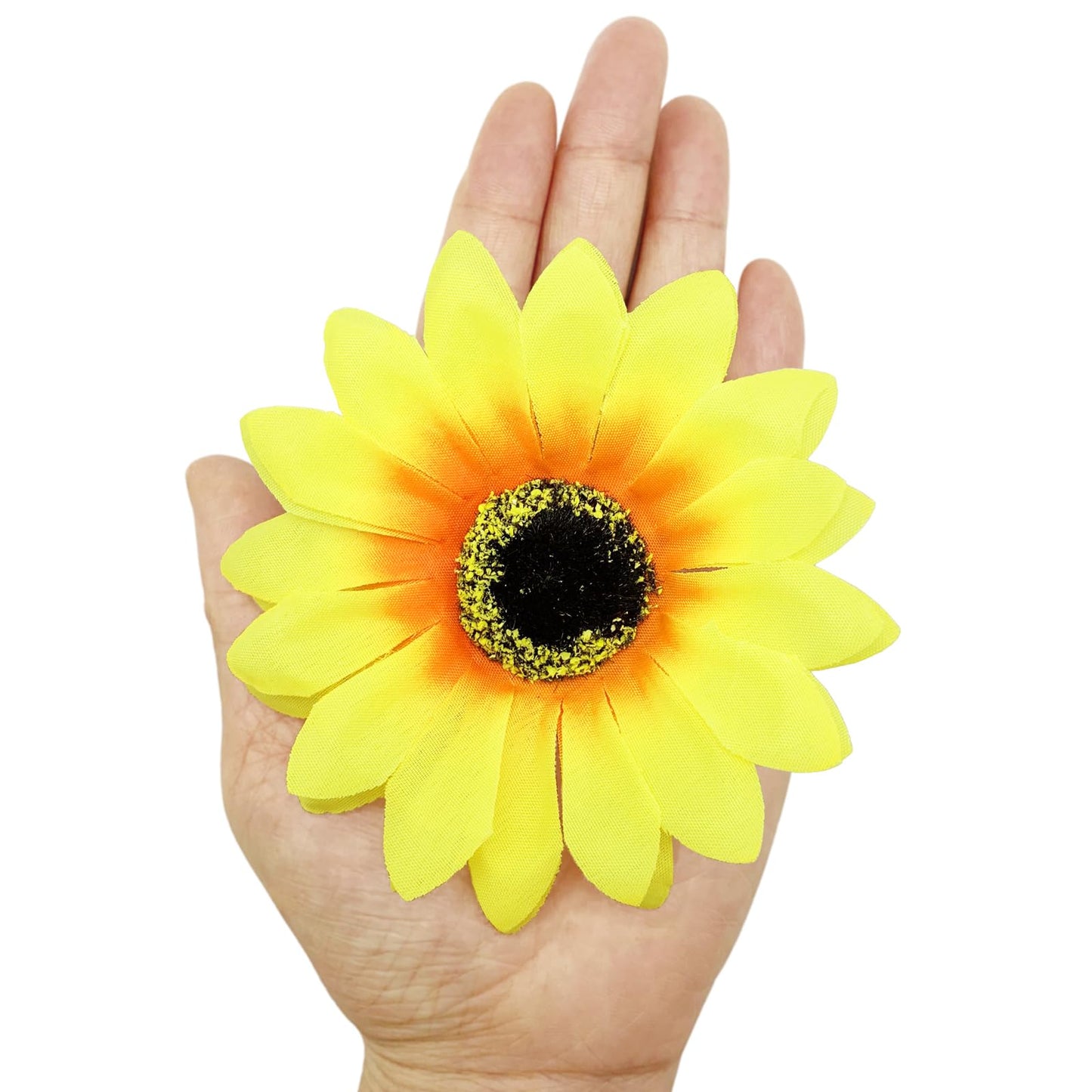 12 Pieces Sunflower Hair Clips Alligator Pins Accessories 3.9 inches for Wedding Party Boho Beach Photography Christmas Decorations Beauty & Personal Care BETITETO