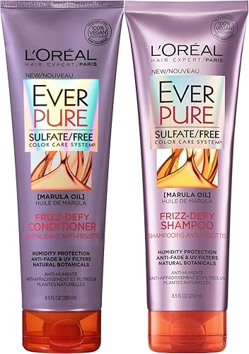L'Oreal Paris EverPure Frizz-defy Bundle: Shampoo & Conditioner, 8.5 Ounce Each Beauty & Personal Care L'Oreal Paris