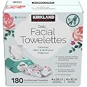 KIRKLAND Signature Daily Facial Towellettes, 4.53 Pound (180 Count, 1-Box) Beauty & Personal Care KIRKLAND