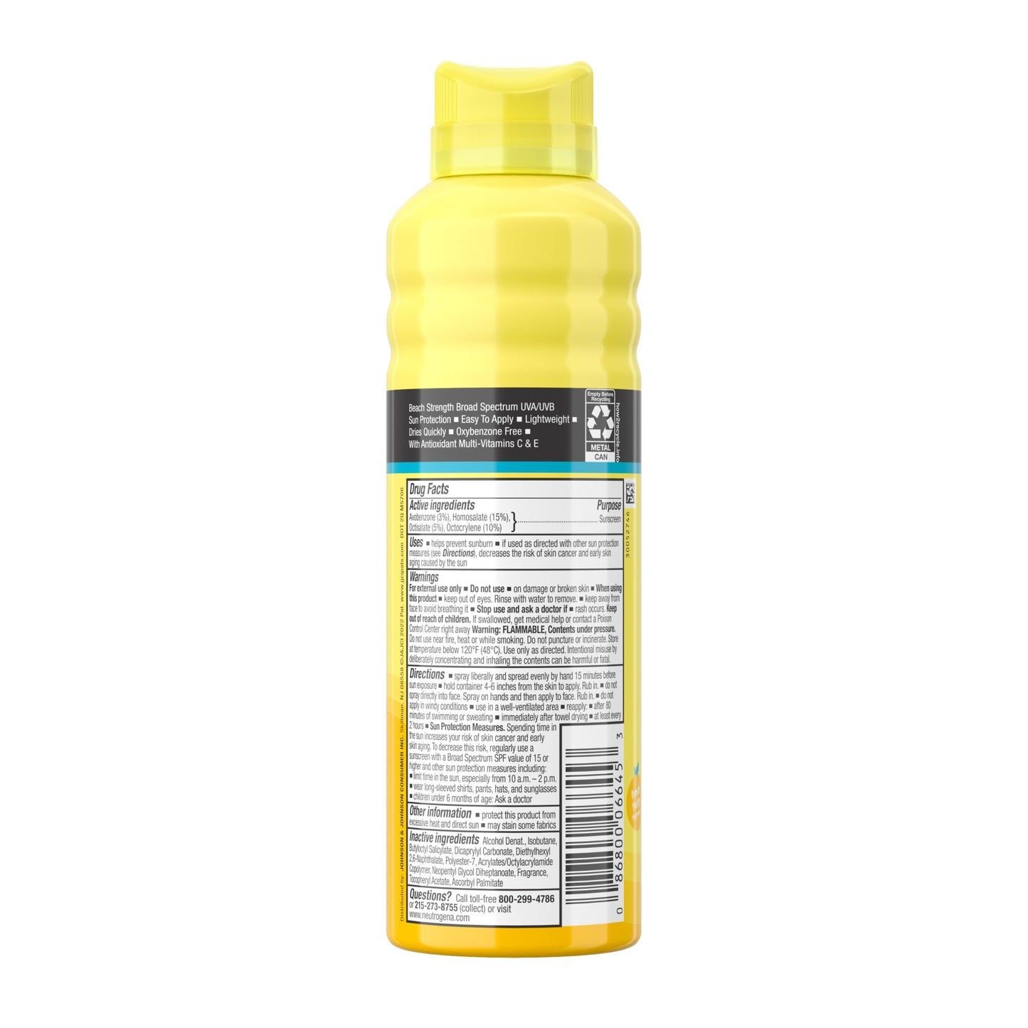 Neutrogena Beach Defense Kids Sunscreen Spray Broad Spectrum SPF 70, 6.5 Oz Beauty & Personal Care Neutrogena
