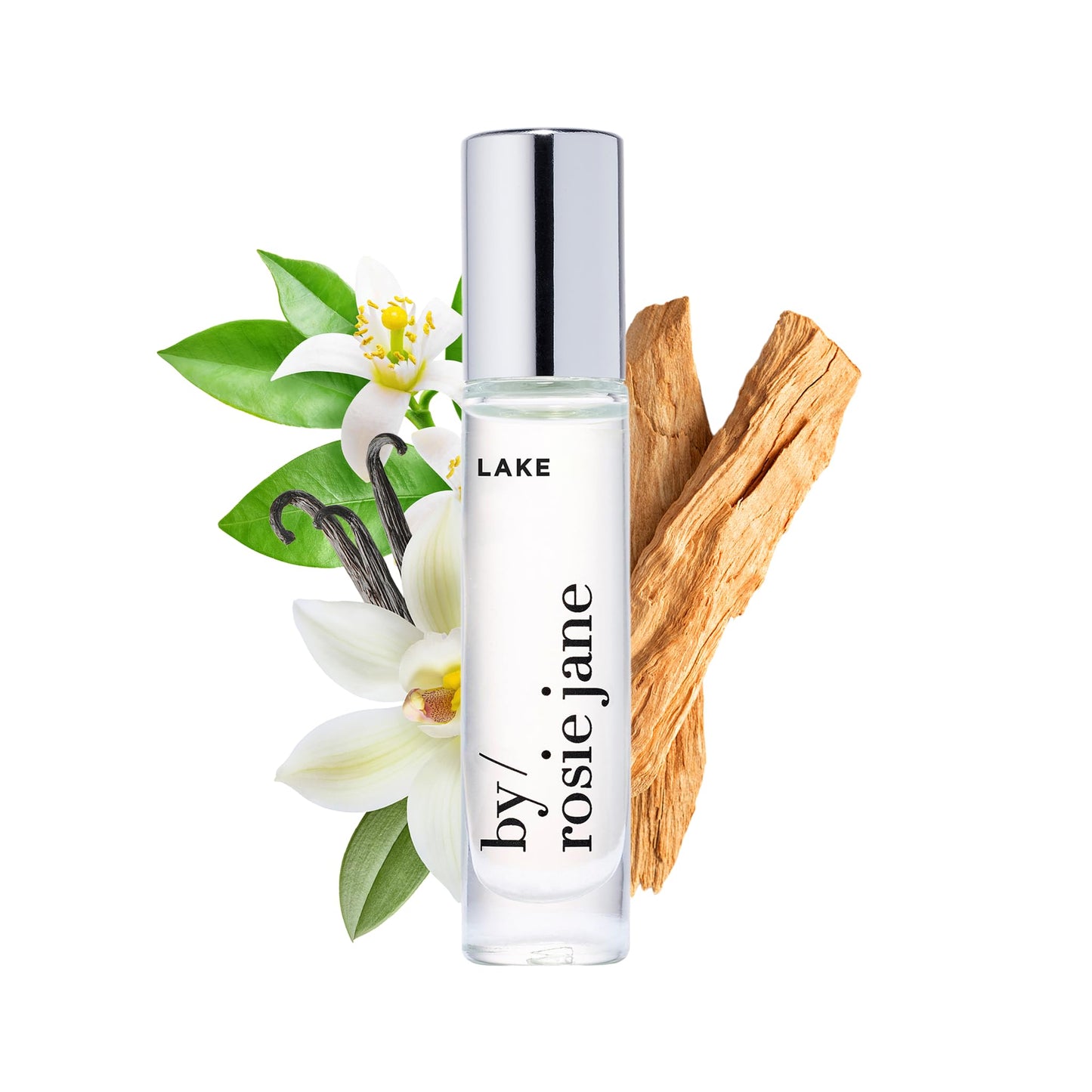 By Rosie Jane Perfume Oil (Lake) - Travel Size Roll On Perfume with Notes of Vanilla, Lakeside Lemon & Soft Cedar - Paraben, Sulfate & Phthalate Free Beauty & Personal Care By Rosie Jane