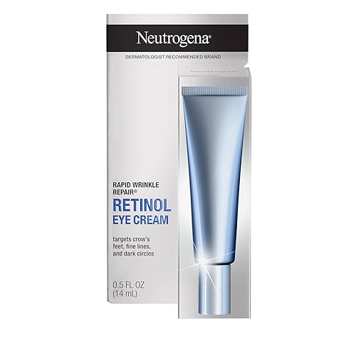 Neutrogena Rapid Wrinkle Repair Retinol Eye Cream for Dark Circles, Daily Anti-Aging Under Eye Cream with Retinol & Hyaluronic Acid to Fight Fine Beauty & Personal Care Neutrogena
