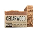 A Wild Soap Bar Cedarwood Bar Soap with Red Clay, Vegan, All Natural with Organic Ingredients, Handmade Beauty & Personal Care A Wild Soap Bar