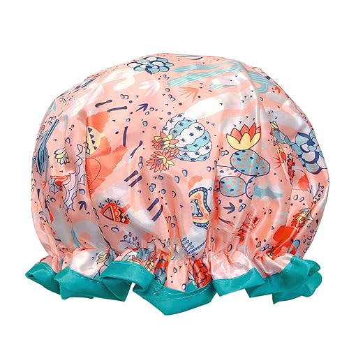 allydrew Reusable Women's Waterproof Shower Caps for Long Hair, Desert Fun Beauty & Personal Care allydrew