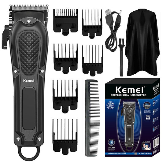 KEMEI Hair Clippers for Men Professional Cordless&Corded Barber Clippers for Hair Cutting & Grooming, Rechargeable Beard Trimmer for Men,KM-1071 Beauty and Personal Care KEMEI
