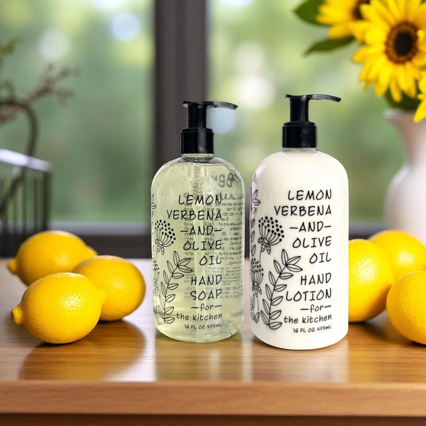 Greenwich Bay Trading Company Kitchen Collection: Lemon Verbena & Olive Oil (Hand Soap & Lotion) Beauty & Personal Care Greenwich Bay Trading Company