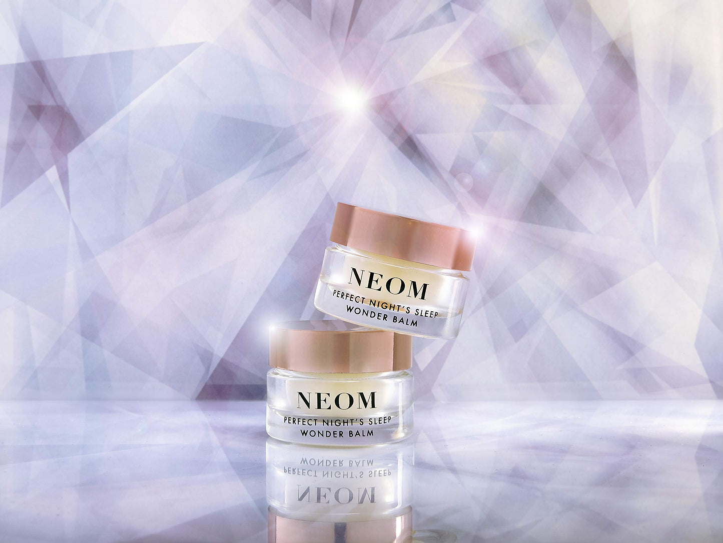Neom Perfect Night's Sleep Wonder Balm, 0.42oz - Smoothing Moisture for Lips & Dry Skin - Lavender & Chamomile - Scent To Sleep Range Beauty and Personal Care Neom