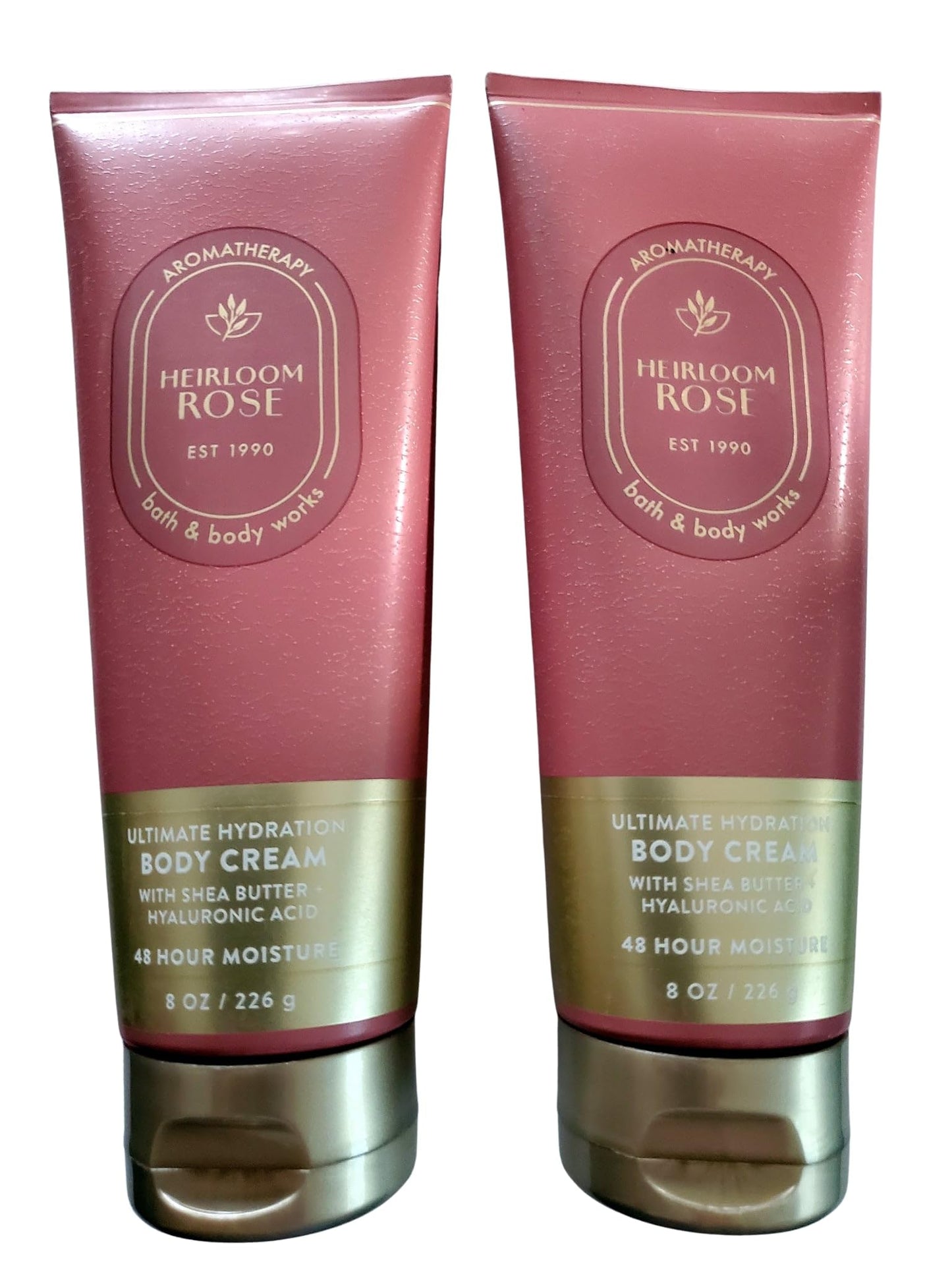 Bath & Body Works Aromatherapy Heirloom Rose Ultimate Hydration Body Cream 8 Ounces Pack of 2 Beauty & Personal Care Bath & Body Works