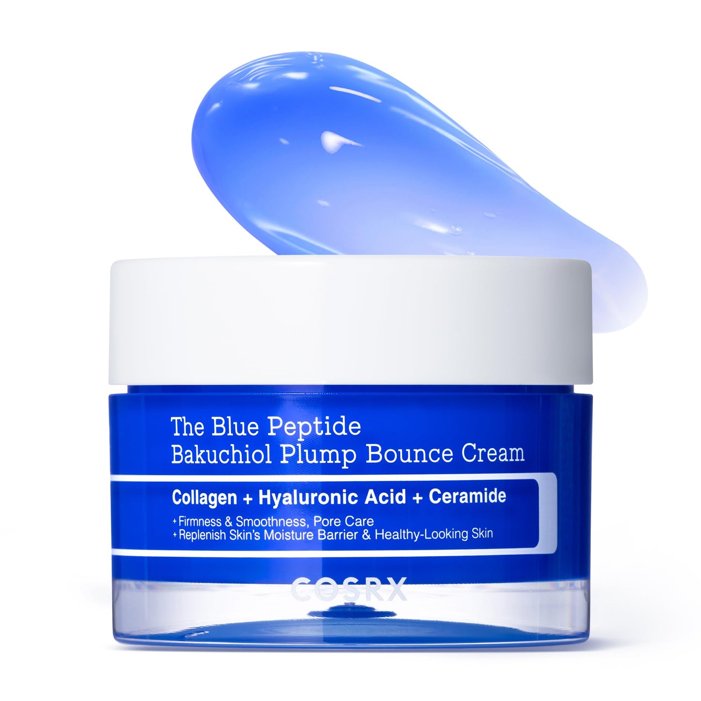 COSRX The Blue Copper Peptide Bakuchiol Cream, GHK-Cu, 5 Multi Peptide Anti-Aging Cream for Face & Body, Lightweight Moisturizer for Plumping Beauty and Personal Care COSRX Default Title