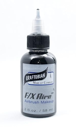 Graftobian F/X Aire Airbrush Make-Up - Black 2oz Beauty & Personal Care Graftobian