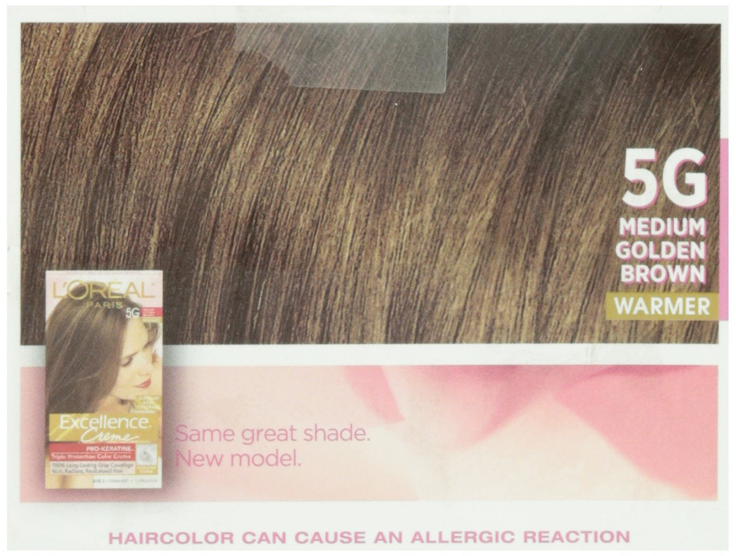 L'Oreal Paris Excellence Creme Haircolor, Medium Golden Brown [5G] 1 ea Beauty & Personal Care L'Oreal Paris