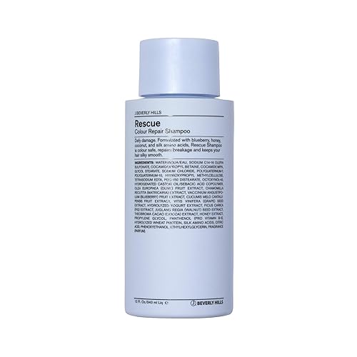 J Beverly Hills Blue Rescue Colour Repair Shampoo with Honey Extract for Hair Shine, 12 Oz Beauty & Personal Care J Beverly Hills