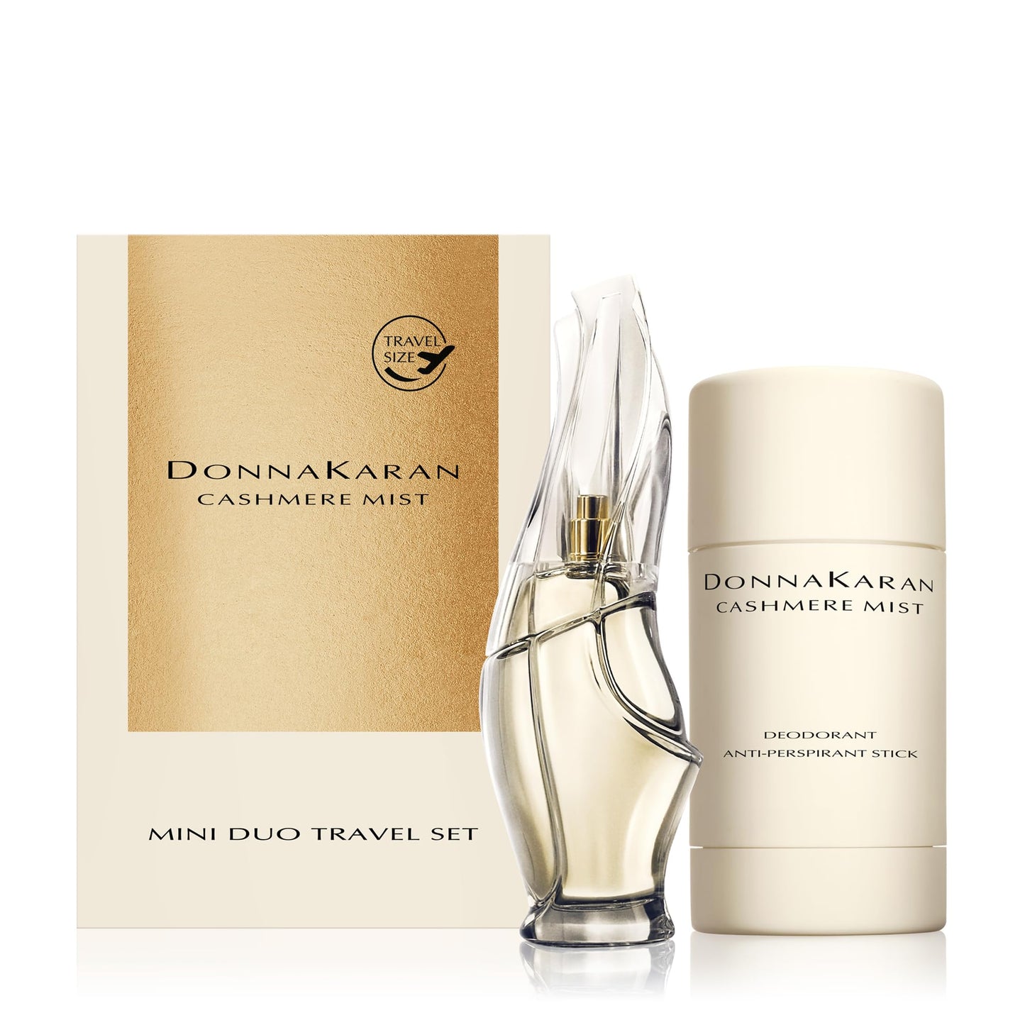 Donna Karan Cashmere Mist Discovery Mini Duo Set For Women - Eau de Parfum Mini Spray 0.25 Fl. Oz. & Anti-Perspirant Deodorant Stick, 1.0 Oz. Beauty and Personal Care Donna Karan Cashmere Mist