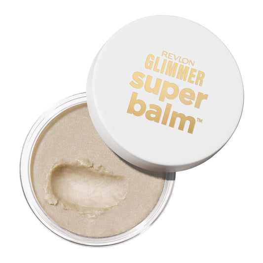Revlon Glimmer Super Balm, Multi-Use Face Highlighter Makeup for a Glowy Finish, 001 Chill Vibes, 0.06 oz Beauty & Personal Care REVLON